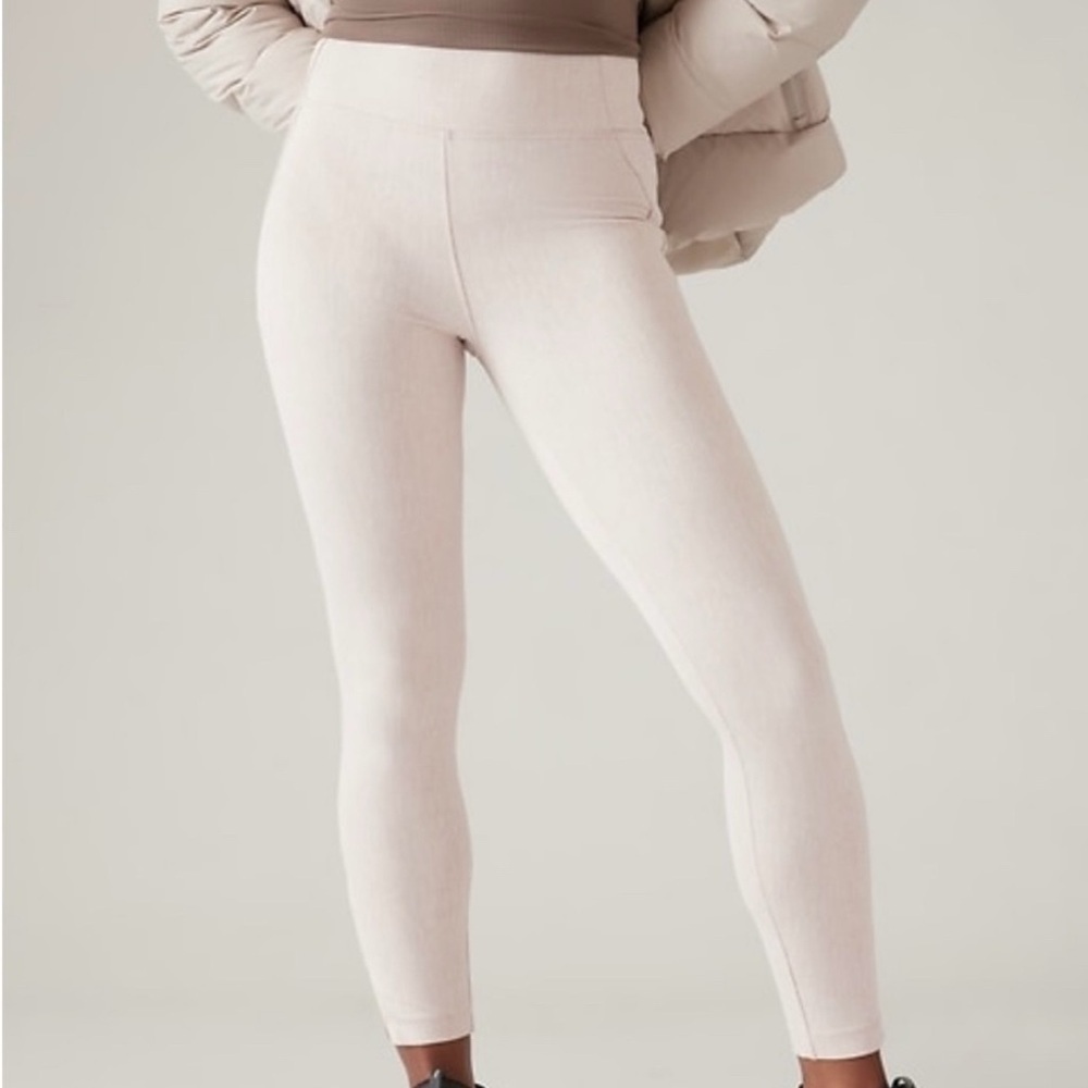 Athleta Delancy Skyline Textured Leggings Large